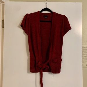 August Silk Short Sleeve Sweater
